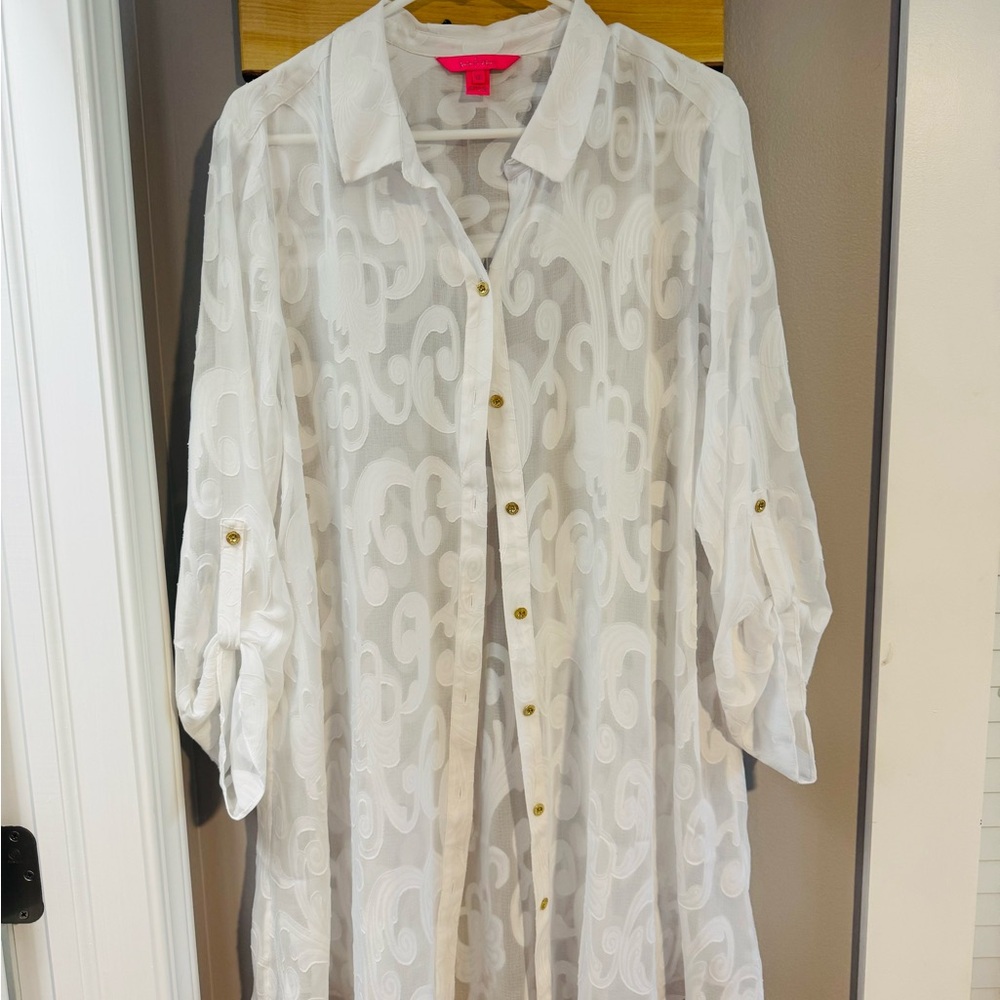 NWOT Lilly Pulitzer Swim Cover Up XL